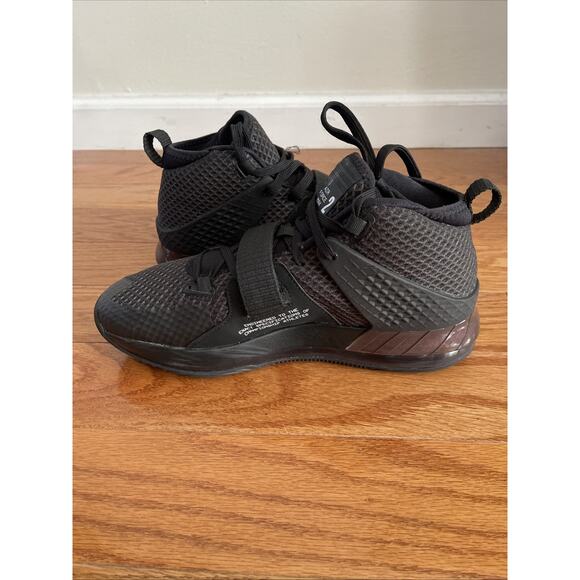 Nike Mens Air Force Max II AV6243-002 Black/White-Black Size 8 Clean Casual - Picture 2 of 12